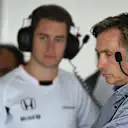 Jost Capito (GER) McLaren and Stoffel Vandoorne (BEL) McLaren at Formula One World Championship, Rd17, Japanese Grand Prix, Practice, Suzuka, Japan, Friday 7 October 2016. © Sutton Images