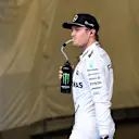 Pole sitter Nico Rosberg (GER) Mercedes AMG F1 in parc ferme at Formula One World Championship, Rd17, Japanese Grand Prix, Qualifying, Suzuka, Japan, Saturday 8 October 2016. © Sutton Images