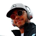Lewis Hamilton (GBR) Mercedes AMG F1 on the drivers parade at Formula One World Championship, Rd17, Japanese Grand Prix, Race, Suzuka, Japan, Sunday 9 October 2016. © Sutton Images