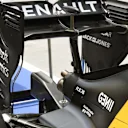 Renault Sport F1 Team RS16 rear wing detail at Formula One World Championship, Rd16, Malaysian Grand Prix, Preparations, Sepang, Malaysia, Thursday 29 September 2016. © Sutton Images