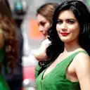 Grid girl at Formula One World Championship, Rd19, Mexican Grand Prix, Race, Circuit Hermanos Rodriguez, Mexico City, Mexico, Sunday 30 October 2016. © Sutton Images