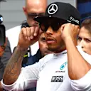 Lewis Hamilton (GBR) Mercedes AMG F1 at Formula One World Championship, Rd4, Russian Grand Prix, Qualifying, Sochi Autodrom, Sochi, Krasnodar Krai, Russia, Saturday 30 April 2016. © Sutton Motorsport Images