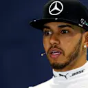 Lewis Hamilton (GBR) Mercedes AMG F1 in the Press Conference at Formula One World Championship, Rd4, Russian Grand Prix, Race, Sochi Autodrom, Sochi, Krasnodar Krai, Russia, Sunday 1 May 2016. © Sutton Motorsport Images