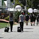 Paddock at Formula One World Championship, Rd15, Singapore Grand Prix, Practice, Marina Bay Street Circuit, Singapore, Friday 16 September 2016. © Sutton Images