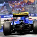 Felipe Nasr (BRA) Sauber C35 at Formula One World Championship, Rd15, Singapore Grand Prix, Qualifying, Marina Bay Street Circuit, Singapore, Saturday 17 September 2016. © Sutton Images
