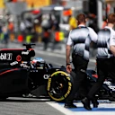 Fernando Alonso (ESP) McLaren MP4-31 at Formula One World Championship, Rd5, Spanish Grand Prix, Qualifying, Barcelona, Spain, Saturday 14 May 2016. © Sutton Images