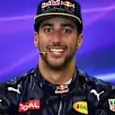 Daniel Ricciardo (AUS) Red Bull Racing in the Press Conference at Formula One World Championship, Rd18, United States Grand Prix, Race, Circuit of the Americas, Austin, Texas, USA, Sunday 23 October 2016. © Sutton Images