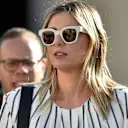 Maria Sharapova (RUS) Tennis Player at Formula One World Championship, Rd20, Abu Dhabi Grand Prix, Qualifying, Yas Marina Circuit, Abu Dhabi, UAE, Saturday 25 November 2017. © Simon Galloway/Sutton Images