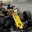 Race retiree Carlos Sainz (ESP) Renault Sport F1 Team RS17 at Formula One World Championship, Rd20, Abu Dhabi Grand Prix, Race, Yas Marina Circuit, Abu Dhabi, UAE, Sunday 26 November 2017. © Rubio/Sutton Images