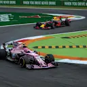 Esteban Ocon (FRA) Force India VJM10 at Formula One World Championship, Rd13, Italian Grand Prix, Practice, Monza, Italy, Friday 1 September 2017. © Sutton Images