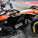 Fernando Alonso (ESP) McLaren MCL32 with halo at Formula One World Championship, Rd13, Italian Grand Prix, Practice, Monza, Italy, Friday 1 September 2017. © Sutton Images