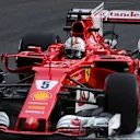 Sebastian Vettel (GER) Ferrari SF70-H at Formula One World Championship, Rd13, Italian Grand Prix, Practice, Monza, Italy, Friday 1 September 2017. © Sutton Images