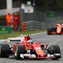 Kimi Raikkonen (FIN) Ferrari SF70-H at Formula One World Championship, Rd13, Italian Grand Prix, Qualifying, Monza, Italy, Saturday 2 September 2017. © Sutton Images