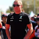 Valtteri Bottas (FIN) Mercedes AMG F1 on the drivers parade at Formula One World Championship, Rd13, Italian Grand Prix, Race, Monza, Italy, Sunday 3 September 2017. © Sutton Images