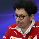 Mattia Binotto (ITA) Ferrari Race Engine Manager in the Press Conference at Formula One World Championship, Rd16, Japanese Grand Prix, Practice, Suzuka, Japan, Friday 6 October 2017. © Kym Illman/Sutton Images
