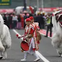 Entertainment at Formula One World Championship, Rd16, Japanese Grand Prix, Qualifying, Suzuka, Japan, Saturday 7 October 2017. © Mark Sutton/Sutton Images