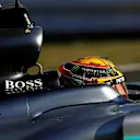 Race winner Lewis Hamilton (GBR) Mercedes-Benz F1 W08 Hybrid celebrates at Formula One World Championship, Rd16, Japanese Grand Prix, Race, Suzuka, Japan, Sunday 8 October 2017. © Glenn Dunbar/LAT/Sutton Images