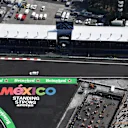 Aerial view at Formula One World Championship, Rd18, Mexican Grand Prix, Qualifying, Circuit Hermanos Rodriguez, Mexico City, Mexico, Saturday 28 October 2017. © Mark Sutton/Sutton Images