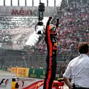 Race winner Max Verstappen (NED) Red Bull Racing RB13 celebrates in parc ferme at Formula One World Championship, Rd18, Mexican Grand Prix, Race, Circuit Hermanos Rodriguez, Mexico City, Mexico, Sunday 29 October 2017. © Manuel Goria/Sutton Images