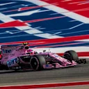 Esteban Ocon (FRA) Force India VJM10 at Formula One World Championship, Rd17, United States Grand Prix, Qualifying, Circuit of the Americas, Austin, Texas, USA, Saturday 21 October 2017. © Manuel Goria/Sutton Images