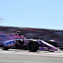 Esteban Ocon (FRA) Force India VJM10 at Formula One World Championship, Rd17, United States Grand Prix, Race, Circuit of the Americas, Austin, Texas, USA, Sunday 22 October 2017. © Mark Sutton/Sutton Images