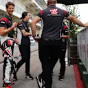 Romain Grosjean (FRA) Haas F1 at Formula One World Championship, Rd17, United States Grand Prix, Preparations, Circuit of the Americas, Austin, Texas, USA, Thursday 19 October 2017. © Kym Illman/Sutton Images