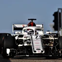 Kimi Raikkonen, Alfa Romeo Sauber C37 at Formula One Testing, Day One, Yas Marina Circuit, Abu Dhabi, UAE, Tuesday 27 November 2018.
