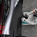 Lewis Hamilton, Mercedes AMG F1 celebrates in Parc Ferme at Formula One World Championship, Rd20, Brazilian Grand Prix, Race, Interlagos, Sao Paulo, Brazil, Sunday 11 November 2018.