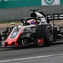 Romain Grosjean (FRA) Haas VF-18 at Formula One World Championship, Rd3, Chinese Grand Prix, Practice, Shanghai, China, Friday 13 April 2018. © Jerry Andre/Sutton Images