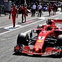 Kimi Raikkonen (FIN) Ferrari SF-71H at Formula One World Championship, Rd11, German Grand Prix, Practice, Hockenheim, Germany, Friday 20 July 2018. © Mark Sutton/Sutton Images