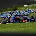 Pierre Gasly (FRA) Scuderia Toro Rosso STR13 at Formula One World Championship, Rd12, Hungarian Grand Prix, Practice, Hungaroring, Hungary, Friday 27 July 2018. © Jerry Andre/Sutton Images