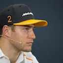 Stoffel Vandoorne, McLaren in Press Conference at Formula One World Championship, Rd17, Japanese Grand Prix, Preparations, Suzuka, Japan, Thursday 4 October 2018.