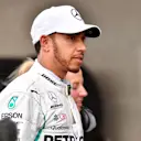 Lewis Hamilton, Mercedes AMG F1 in parc ferme at Formula One World Championship, Rd19, Mexican Grand Prix, Qualifying, Circuit Hermanos Rodriguez, Mexico City, Mexico, Saturday 27 October 2018.