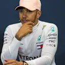 Lewis Hamilton (GBR) Mercedes-AMG F1 in the Press Conference at Formula One World Championship, Rd6, Monaco Grand Prix, Race, Monte-Carlo, Monaco, Sunday 27 May 2018. © Manuel Goria/Sutton Images