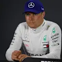 Valtteri Bottas, Mercedes AMG F1 in the Press Conference at Formula One World Championship, Rd16, Russian Grand Prix, Race, Sochi Autodrom, Sochi, Krasnodar Krai, Russia, Sunday 30 September 2018.