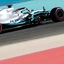BAHRAIN INTERNATIONAL CIRCUIT, BAHRAIN - MARCH 30: Lewis Hamilton, Mercedes AMG F1 W10 during the Bahrain GP at Bahrain International Circuit on March 30, 2019 in Bahrain International Circuit, Bahrain. (Photo by Glenn Dunbar / LAT Images)