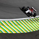 SAO PAULO, BRAZIL - NOVEMBER 17: Kimi Raikkonen of Finland driving the (7) Alfa Romeo Racing C38 Ferrari on track during the F1 Grand Prix of Brazil at Autodromo Jose Carlos Pace on November 17, 2019 in Sao Paulo, Brazil. (Photo by Dan Istitene/Getty Images)