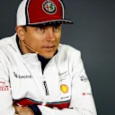 SHANGHAI INTERNATIONAL CIRCUIT, CHINA - APRIL 11: Kimi Raikkonen, Alfa Romeo Racing in Press Conference during the Chinese GP at Shanghai International Circuit on April 11, 2019 in Shanghai International Circuit, China. (Photo by Andy Hone / LAT Images)