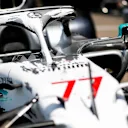 HOCKENHEIMRING, GERMANY - JULY 25: Mercedes AMG F1 W10 with special 125th year in motorsport livery during the German GP at Hockenheimring on July 25, 2019 in Hockenheimring, Germany. (Photo by Zak Mauger / LAT Images)