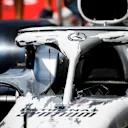 HOCKENHEIMRING, GERMANY - JULY 25: Mercedes AMG F1 W10 with special 125th year in motorsport livery during the German GP at Hockenheimring on July 25, 2019 in Hockenheimring, Germany. (Photo by Joe Portlock / LAT Images)