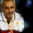 HUNGARORING, HUNGARY - AUGUST 02: Beat Zehnder, Team Manager, Alfa Romeo Racing, in the team principals' Press Conference during the Hungarian GP at Hungaroring on August 02, 2019 in Hungaroring, Hungary. (Photo by Sam Bloxham / LAT Images)