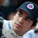 MEXICO CITY, MEXICO - OCTOBER 26: Lance Stroll of Canada and Racing Point prepares to drive in the garage during final practice for the F1 Grand Prix of Mexico at Autodromo Hermanos Rodriguez on October 26, 2019 in Mexico City, Mexico. (Photo by Charles Coates/Getty Images)