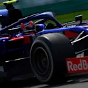 MEXICO CITY, MEXICO - OCTOBER 27: Pierre Gasly of France driving the (10) Scuderia Toro Rosso STR14 Honda on track during the F1 Grand Prix of Mexico at Autodromo Hermanos Rodriguez on October 27, 2019 in Mexico City, Mexico. (Photo by Clive Mason/Getty Images)