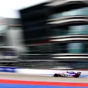 SOCHI, RUSSIA - SEPTEMBER 27: Sergio Perez of Mexico driving the (11) Racing Point RP19 Mercedes on track during practice for the F1 Grand Prix of Russia at Sochi Autodrom on September 27, 2019 in Sochi, Russia. (Photo by Mark Thompson/Getty Images)