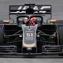CIRCUIT DE BARCELONA-CATALUNYA, SPAIN - FEBRUARY 20: Pietro Fittipaldi, Haas VF-19 during the Barcelona February testing at Circuit de Barcelona-Catalunya on February 20, 2019 in Circuit de Barcelona-Catalunya, Spain. (Photo by Joe Portlock / LAT Images)