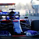 CIRCUIT DE BARCELONA-CATALUNYA, SPAIN - FEBRUARY 26: Alex Albon, Scuderia Toro Rosso STR14 during the Barcelona February testing II at Circuit de Barcelona-Catalunya on February 26, 2019 in Circuit de Barcelona-Catalunya, Spain. (Photo by Andy Hone / LAT Images)
