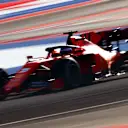 AUSTIN, TEXAS - NOVEMBER 01: Sebastian Vettel of Germany driving the (5) Scuderia Ferrari SF90 on track during practice for the F1 Grand Prix of USA at Circuit of The Americas on November 01, 2019 in Austin, Texas. (Photo by Dan Istitene/Getty Images)