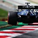 SPIELBERG, AUSTRIA - JULY 04: Lewis Hamilton of Great Britain driving the (44) Mercedes AMG Petronas F1 Team Mercedes W11 on track during qualifying for the Formula One Grand Prix of Austria at Red Bull Ring on July 04, 2020 in Spielberg, Austria. (Photo by Dan Istitene - Formula 1/Formula 1 via Getty Images)