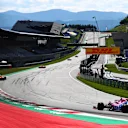 SPIELBERG, AUSTRIA - JULY 05: Lance Stroll of Canada driving the (18) Racing Point RP20 Mercedes on track during the Formula One Grand Prix of Austria at Red Bull Ring on July 05, 2020 in Spielberg, Austria. (Photo by Dan Istitene - Formula 1/Formula 1 via Getty Images)