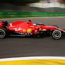 SPA, BELGIUM - AUGUST 28: Sebastian Vettel of Germany driving the (5) Scuderia Ferrari SF1000 on track during practice for the F1 Grand Prix of Belgium at Circuit de Spa-Francorchamps on August 28, 2020 in Spa, Belgium. (Photo by Francisco Seco/Pool via Getty Images)